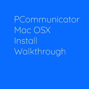 APPLE OSX WALKTHROUGH